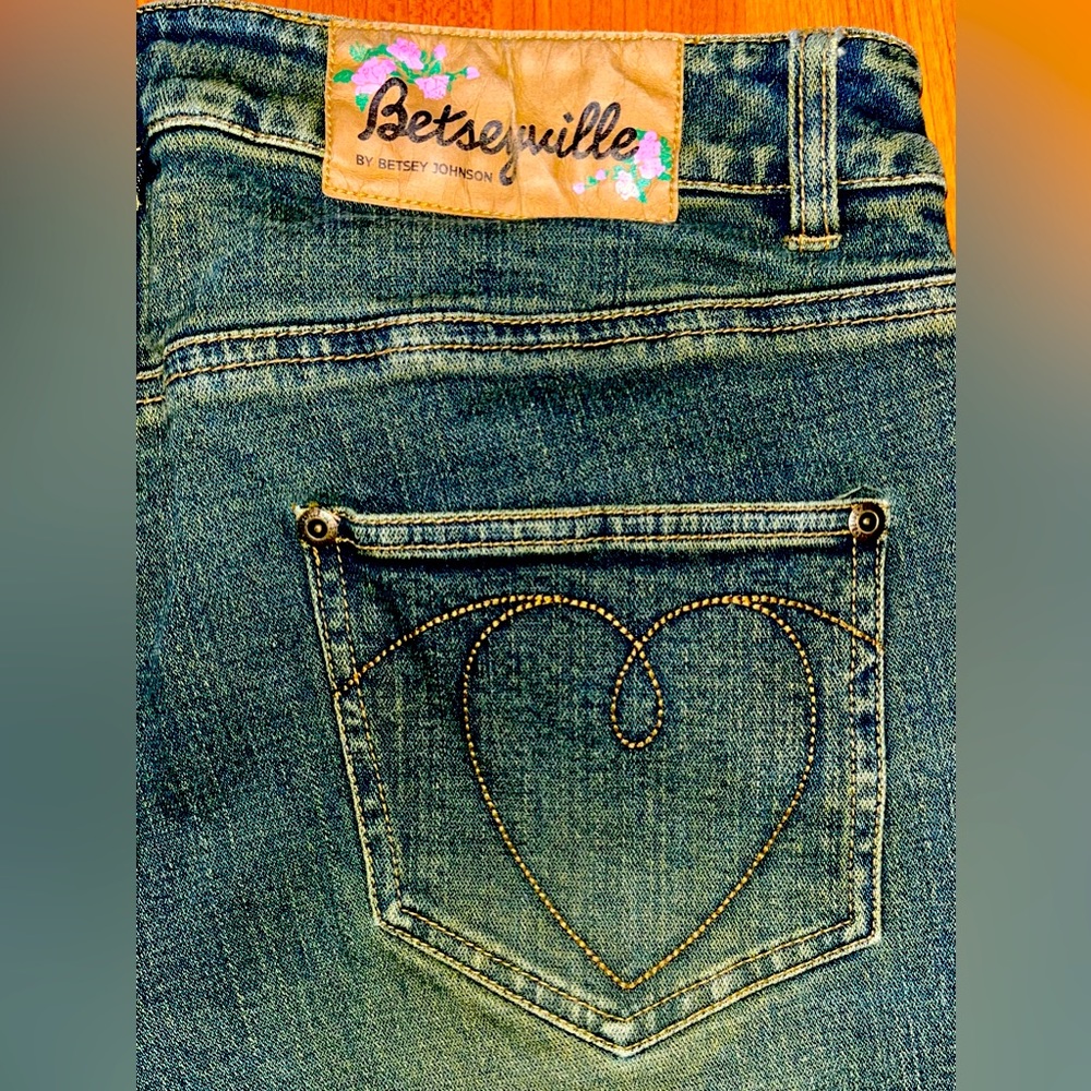 NWOT 90s Betsey Johnson - Betseyville Jeans - Size 10